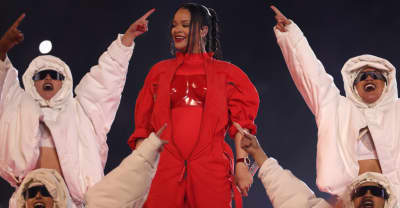 Rihanna confirms pregnancy during Super Bowl halftime show performance