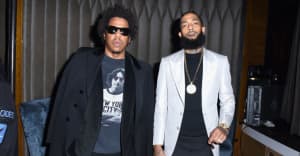 JAY-Z and Nipsey Hussle appear together on “What It Feels Like”