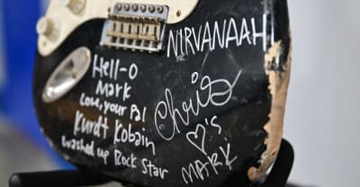 Kurt Cobain’s smashed guitar sold for 10 times more than expected at auction