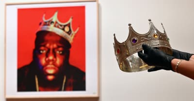Plastic crown worn by Biggie sells for $594,000 at auction