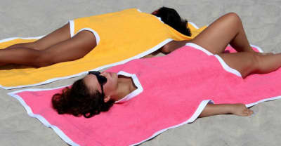 Slip into the this towel that’s actually an outfit