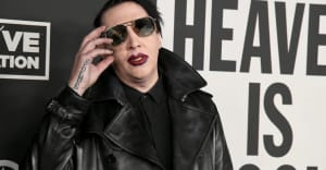 Marilyn Manson fined for spitting on a camerawoman