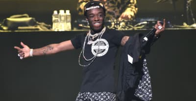 Lil Uzi Vert appears to have pierced an enormous diamond into his forehead