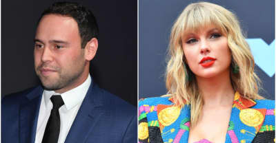 Scooter Braun shares open letter to Taylor Swift, claims his family has received “numerous death threats”