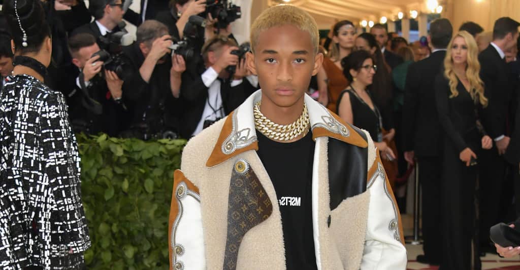 Jaden Smith carried his gold plaque on to the Met Gala red carpet | The ...