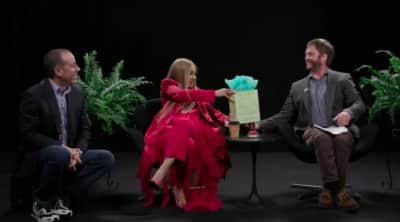 Watch Cardi B curve Jerry Seinfeld on Between Two Ferns