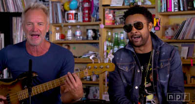 Sting and Shaggy just did a Tiny Desk Concert
