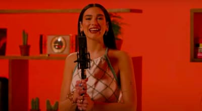 Watch Dua Lipa offer her own spin on a Tiny Desk concert