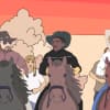 Watch the animated video for Lil Nas X’s “Old Town Road” remix with Young Thug, Mason Ramsey, and Billy Ray Cyrus