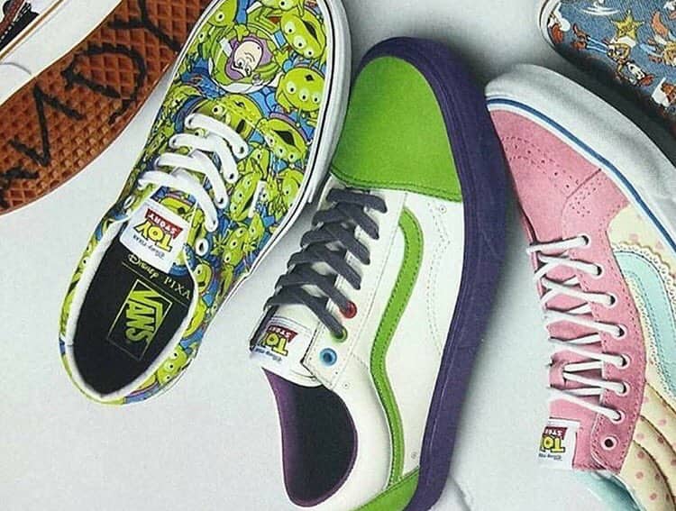 Toy story vans cow on sale print