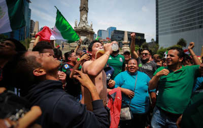 Mexico beat Germany in the World Cup and people are losing their minds