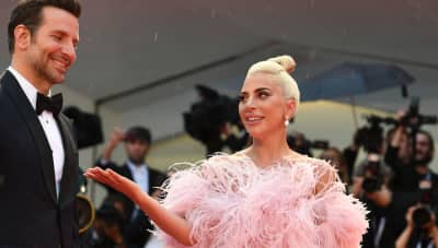 Lady Gaga and Bradley Cooper’s A Star Is Born premiere was struck by lightning