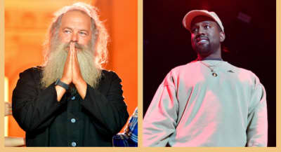 Kanye West and Rick Rubin reportedly linked up at a studio on Easter