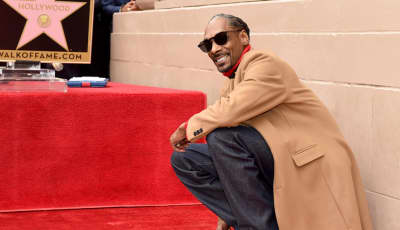 Snoop Dogg thanks himself for his new star on the Hollywood Walk Of Fame