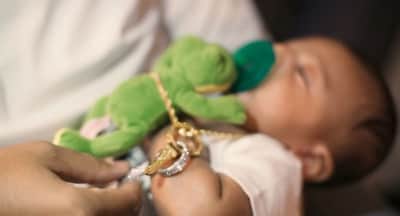 Drake Gifted DJ Khaled And His Newborn Son Matching Diamond Keys