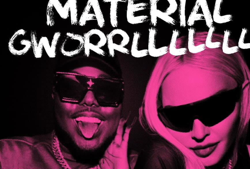#Madonna and Saucy Santana team up for “Material Gworrllllllll!”