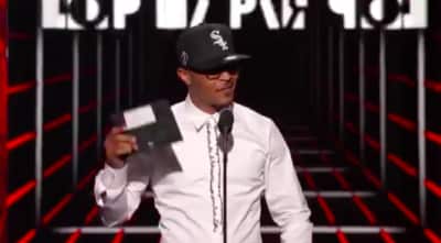 T.I. joked about his recent arrest while presenting at the 2018 Billboard Music Awards