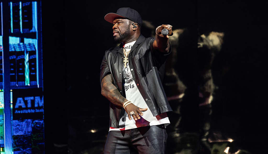 #50 Cent believed to have injured Power 106 DJ after throwing microphone from the stage