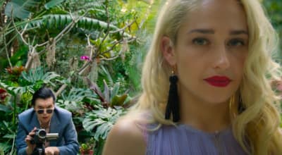 Alex Cameron and Jemima Kirke crank the heat up in “Miami Memory” video