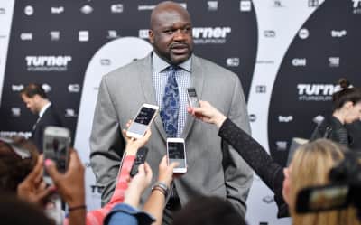 Shaq bodied a 40oz. steak while DJ’ing in Atlantic City