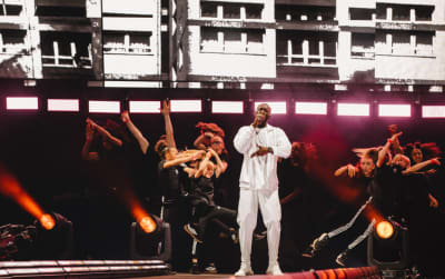  Check out these moments from Stormzy’s headlining set at London’s Wireless Festival