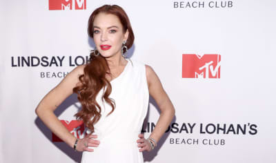 Lindsay Lohan is teasing a comeback single called “Xanax”