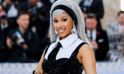The mic Cardi B threw at an audience member is being auctioned for charity
