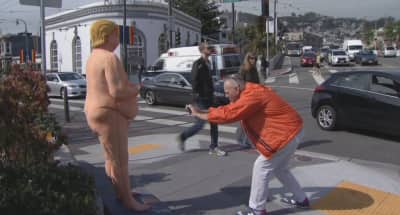 Naked Donald Trump Statues Have Been Popping Up In U.S. Cities