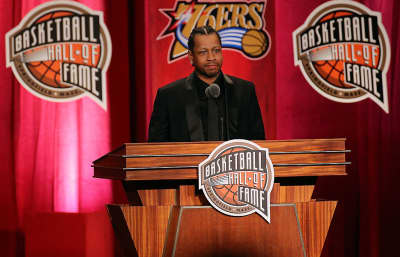 Allen Iverson Thanks Biggie, Tupac, Michael Jackson, And More In His Hall Of Fame Speech
