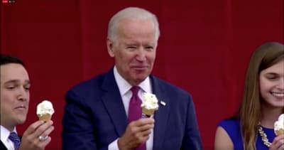 Joe Biden Gets His Own Ice Cream Flavor At Cornell Commencement
