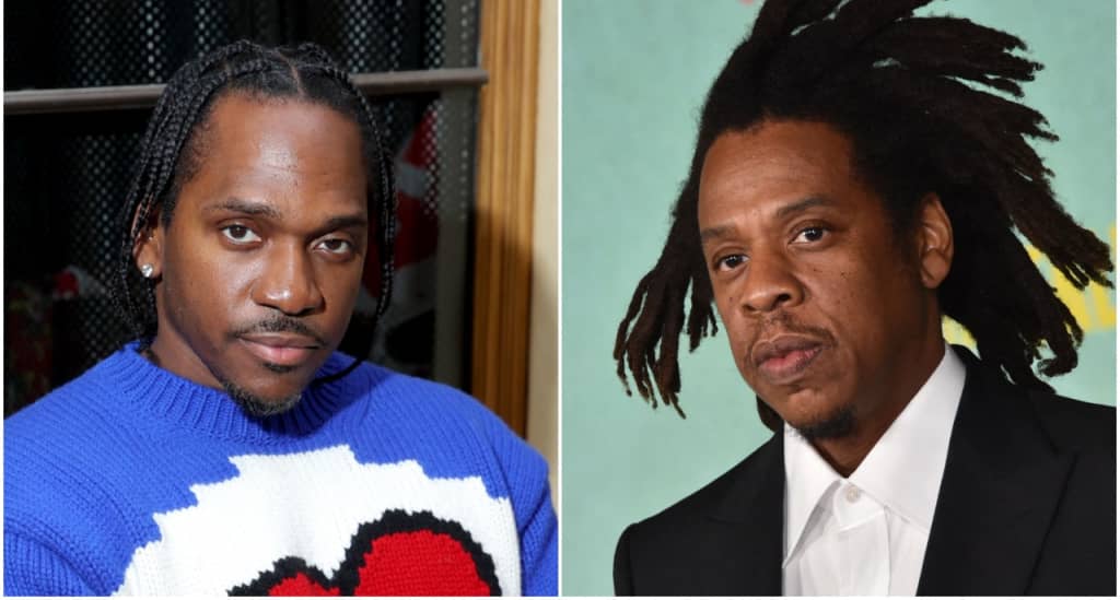 #Pusha T and JAY-Z are releasing a new Pharrell-produced song tonight