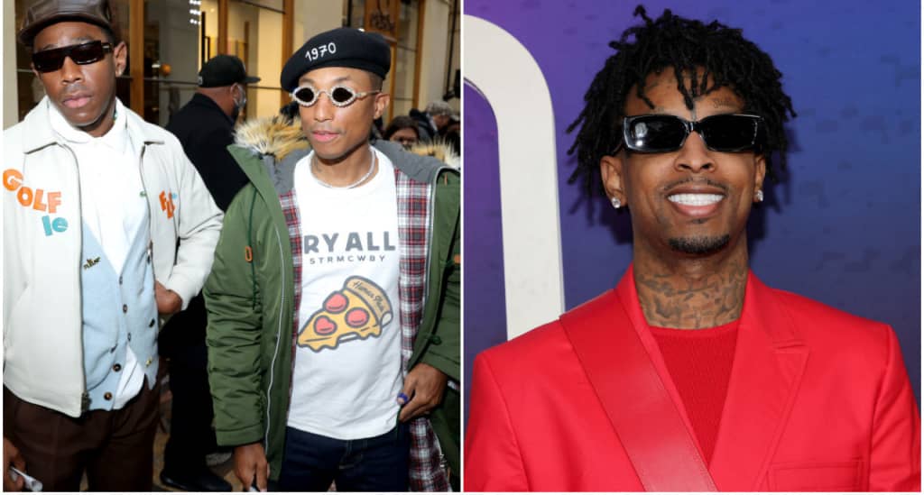 #21 Savage and Tyler, The Creator join Pharrell on “Cash In Cash Out”