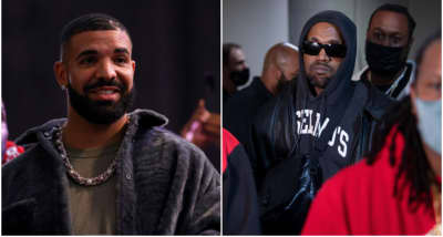 Drake and Kanye West seemingly end beef, pose for friendly picture