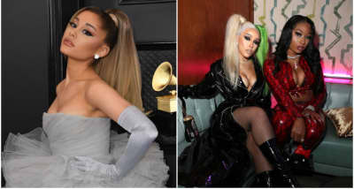 Ariana Grande shares “34+35” remix with Megan Thee Stallion and Doja Cat
