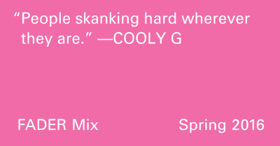 FADER Mix: Cooly G