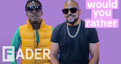 Sean Paul and Chi Ching Ching debate cloning themselves, Jamaican parties, and more on Would You Rather