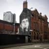 Ian Curtis mural recreated in Manchester for World Suicide Prevention Day