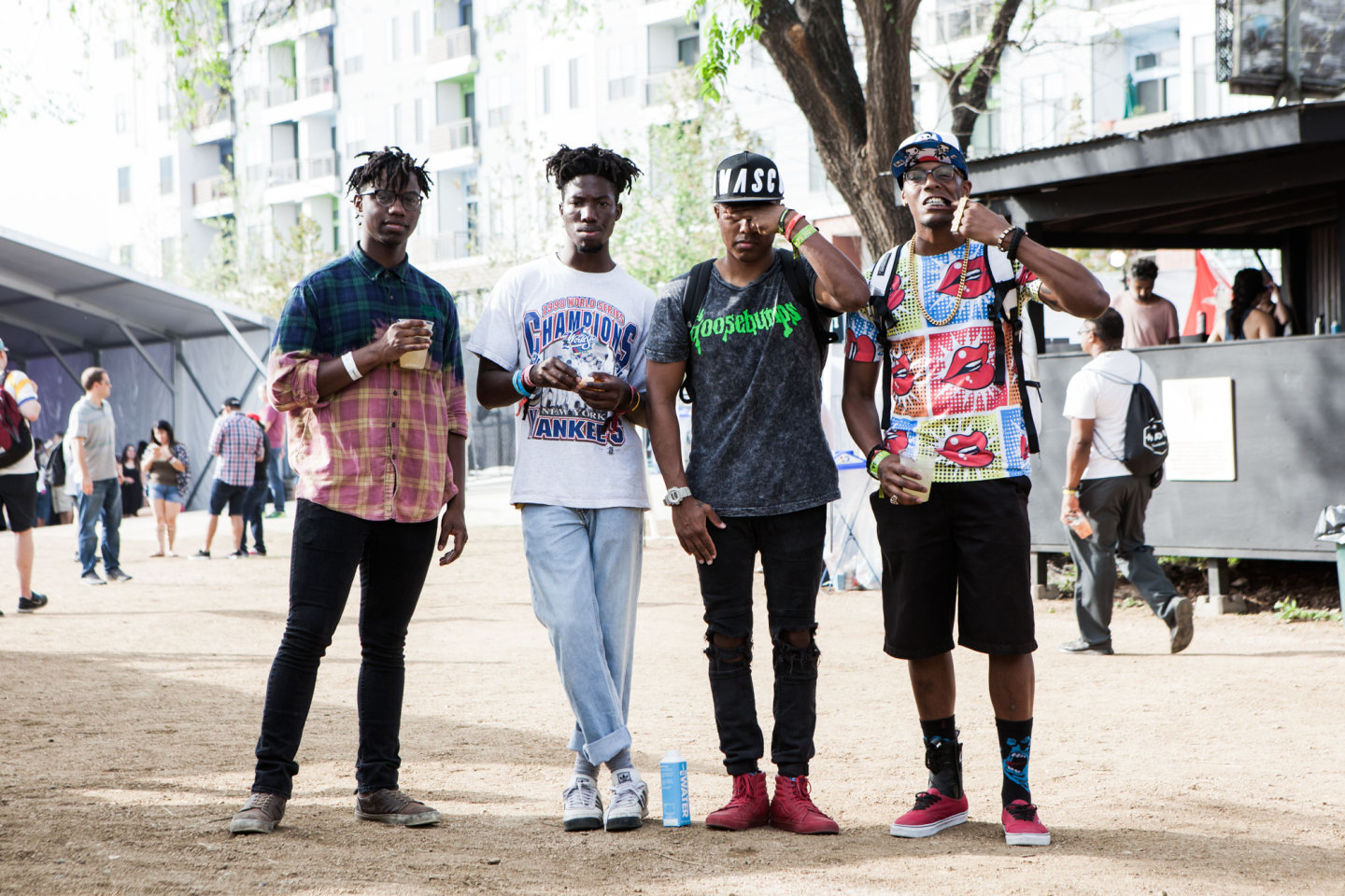 The 9 Most Stylish Squads At The FADER Fort