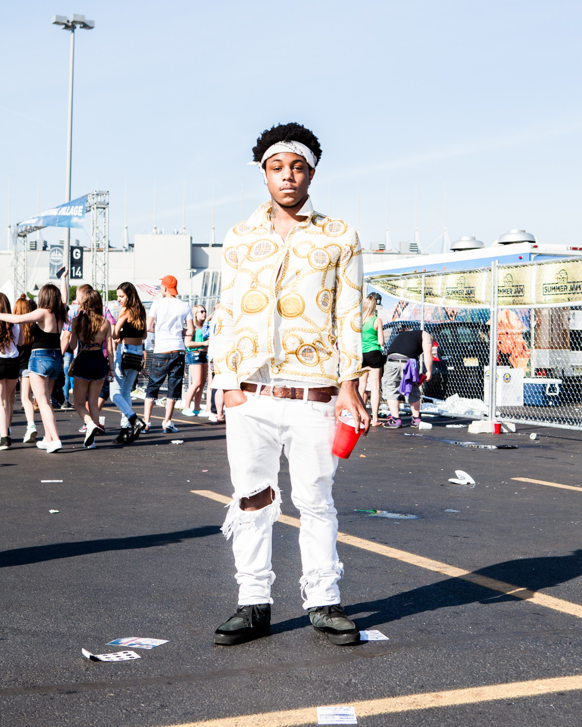 22 People In The Summer Jam Parking Lot Whose Sneaker Game Was On 100