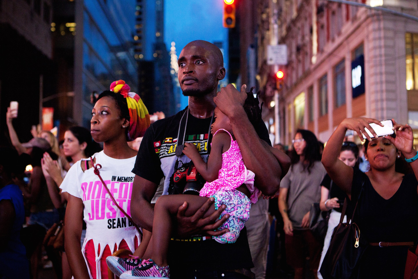 See Powerful Photos From Thursday Night’s March In New York City