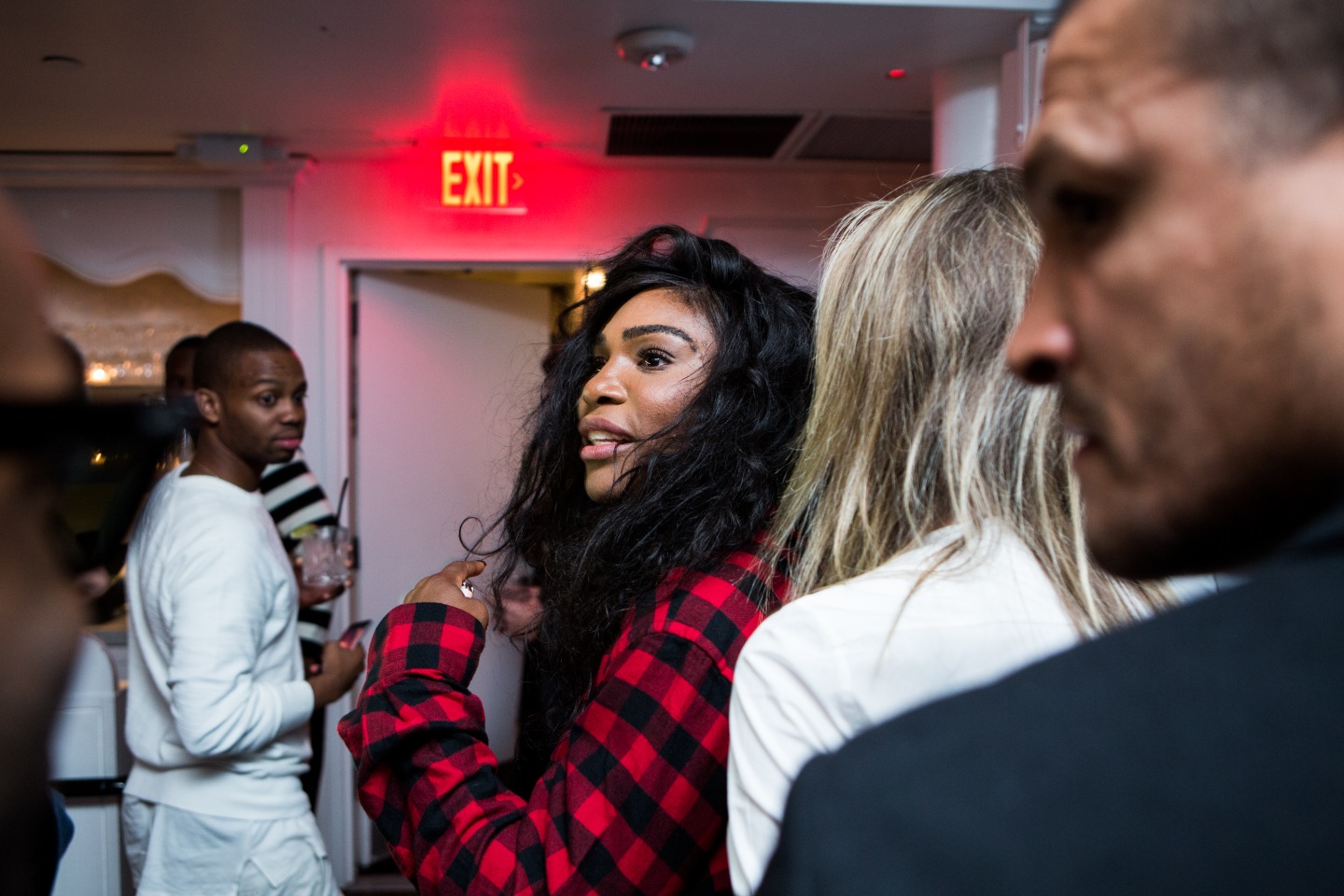 What It Looked Like Inside Serena Williams’s Fashion Week After-Party