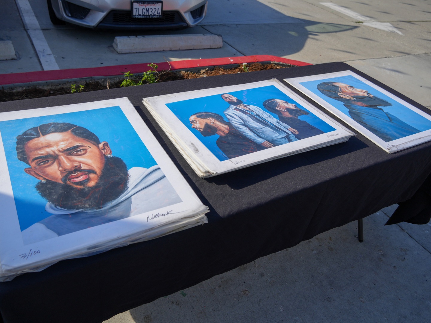 Lauren London remembers Nipsey Hussle at new memorial dedication