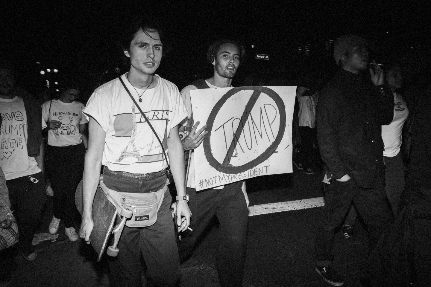 LA Came Out To Protest Trump Winning The Election