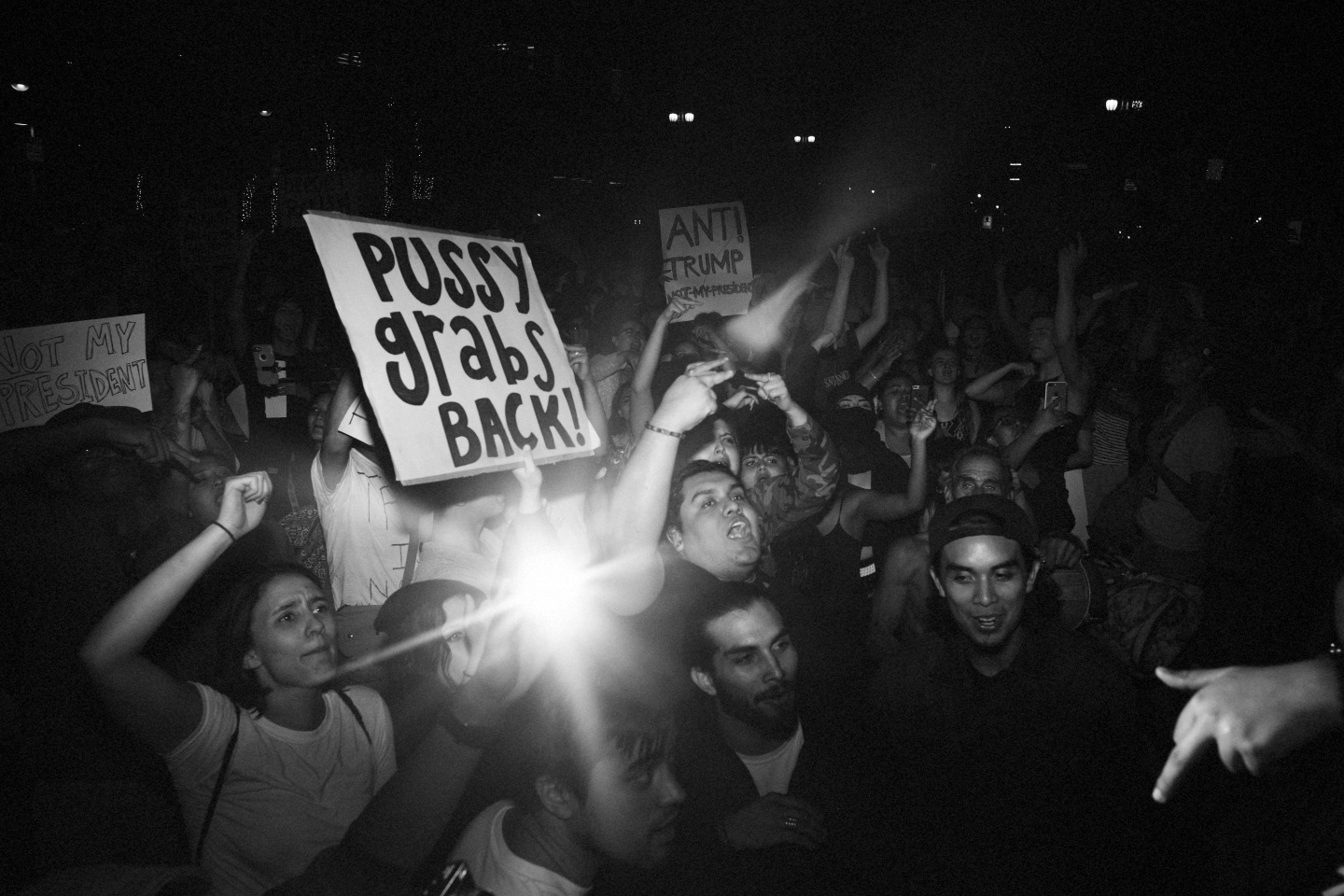 LA Came Out To Protest Trump Winning The Election