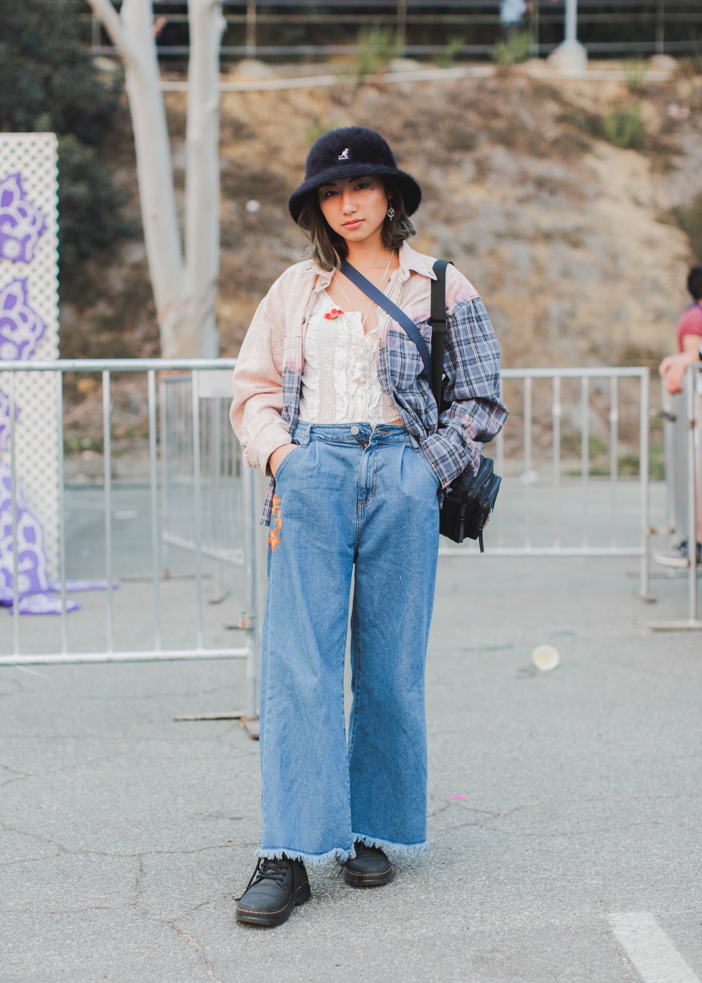 Talking style with some of Camp Flog Gnaw's best dressed