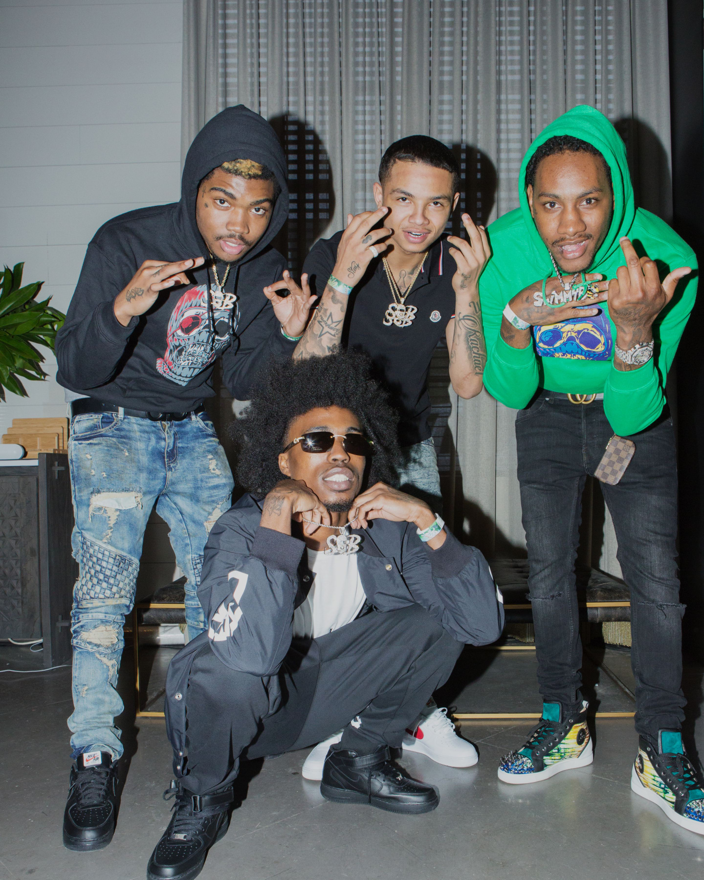 The 14 best dressed squads at FADER FORT
