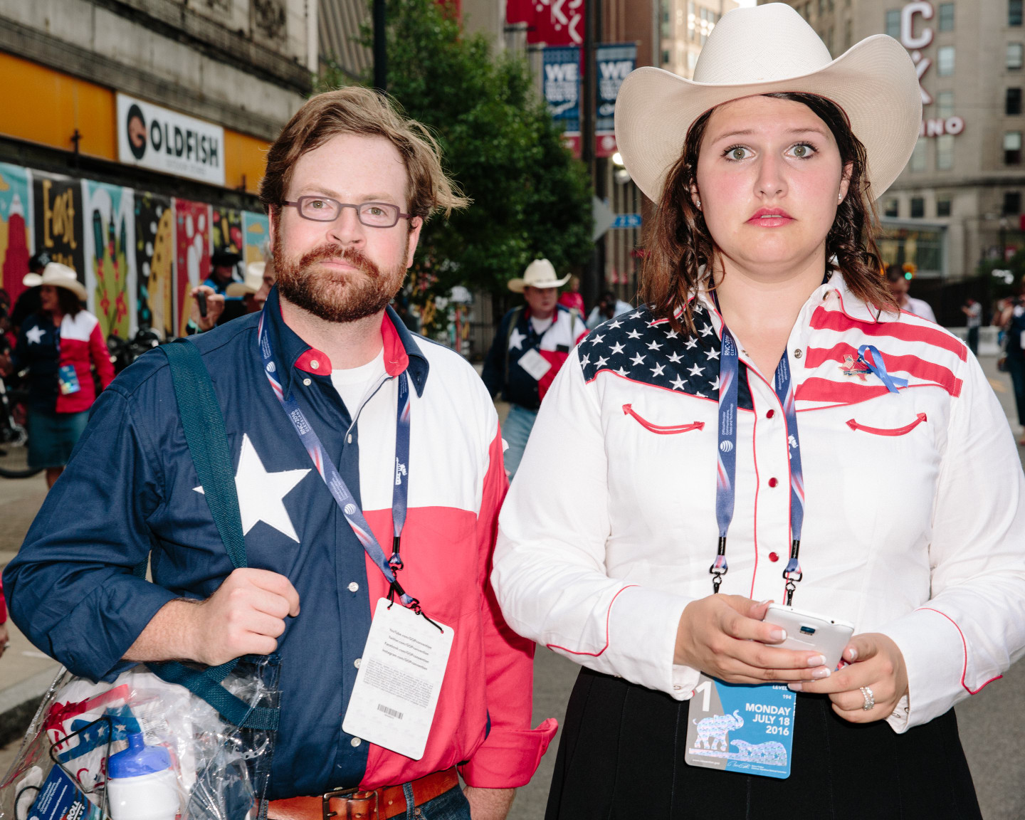 This Is What It Was Like Outside The Republican National Convention