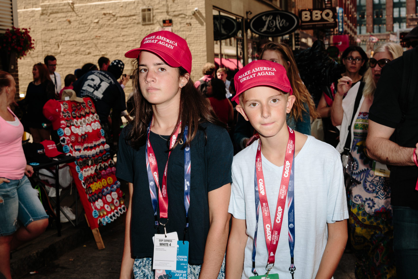 This Is What It Was Like Outside The Republican National Convention