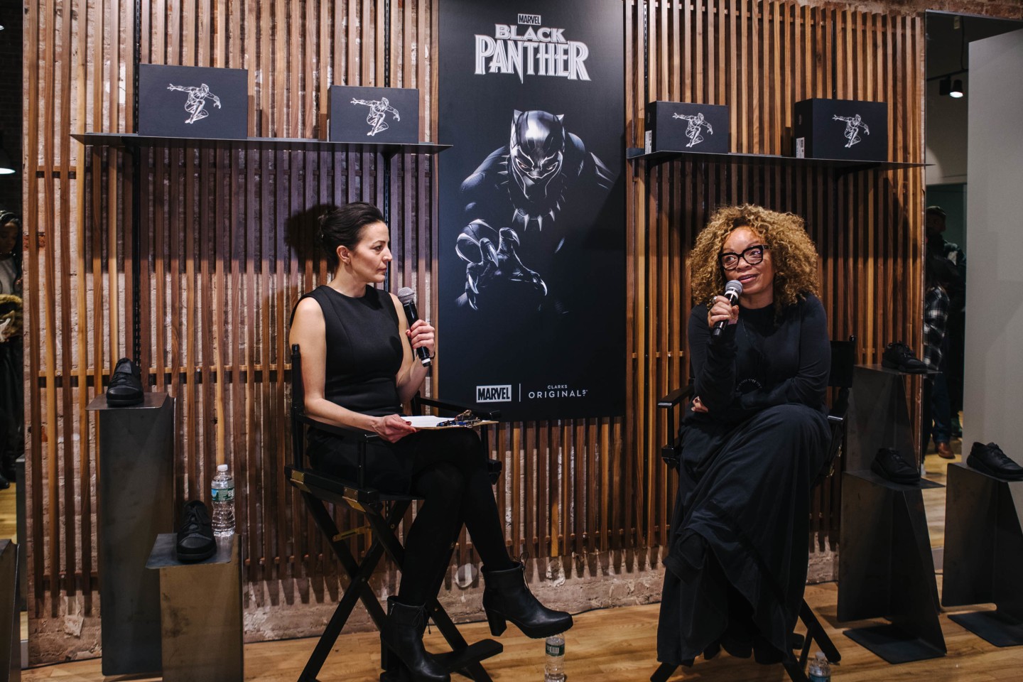 Clarks brought out Black Panther’s costume designer to celebrate their new sneaker collab