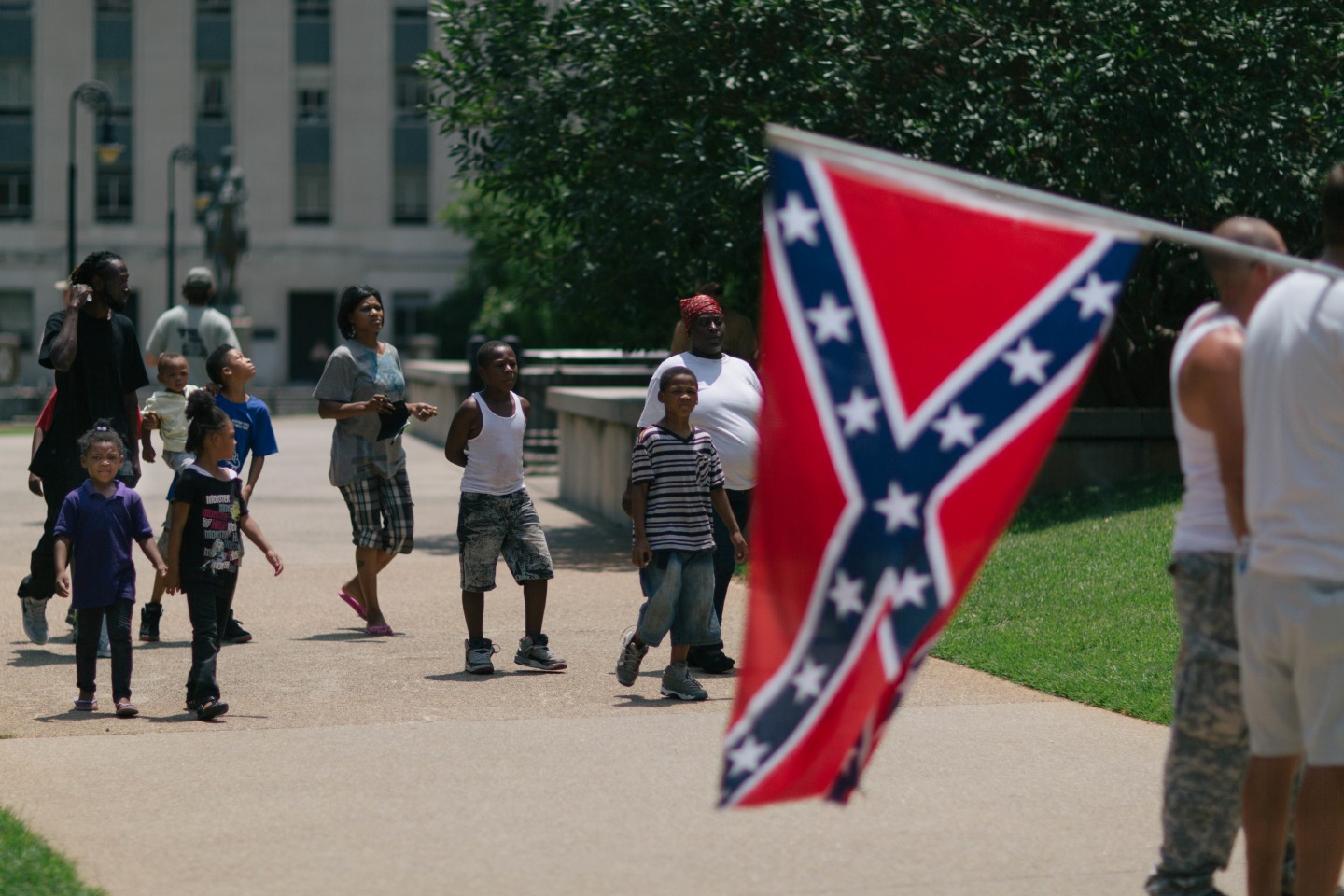 This Is What South Carolina’s Clashing Protests Actually Looked Like